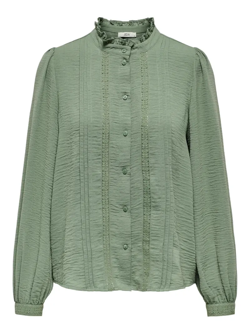 JDYELLIS LIFE L/S LACE SHIRT WVN NOOS