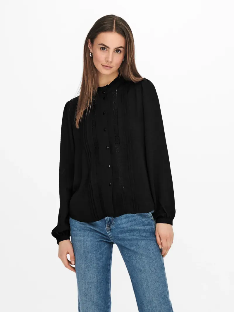 JDYELLIS LIFE L/S LACE SHIRT WVN NOOS - Image 5