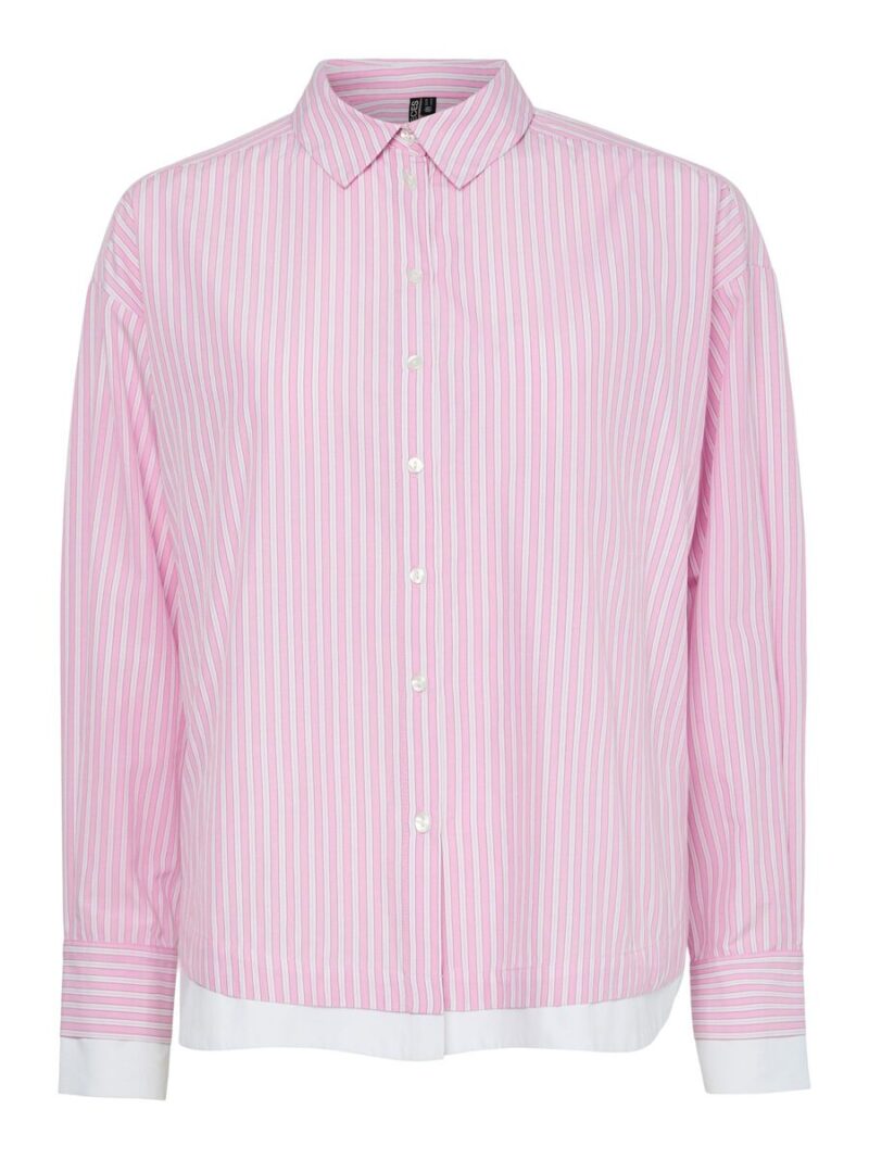 PCFAMMA LS LOOSE SHIRT D2D WVN FSY