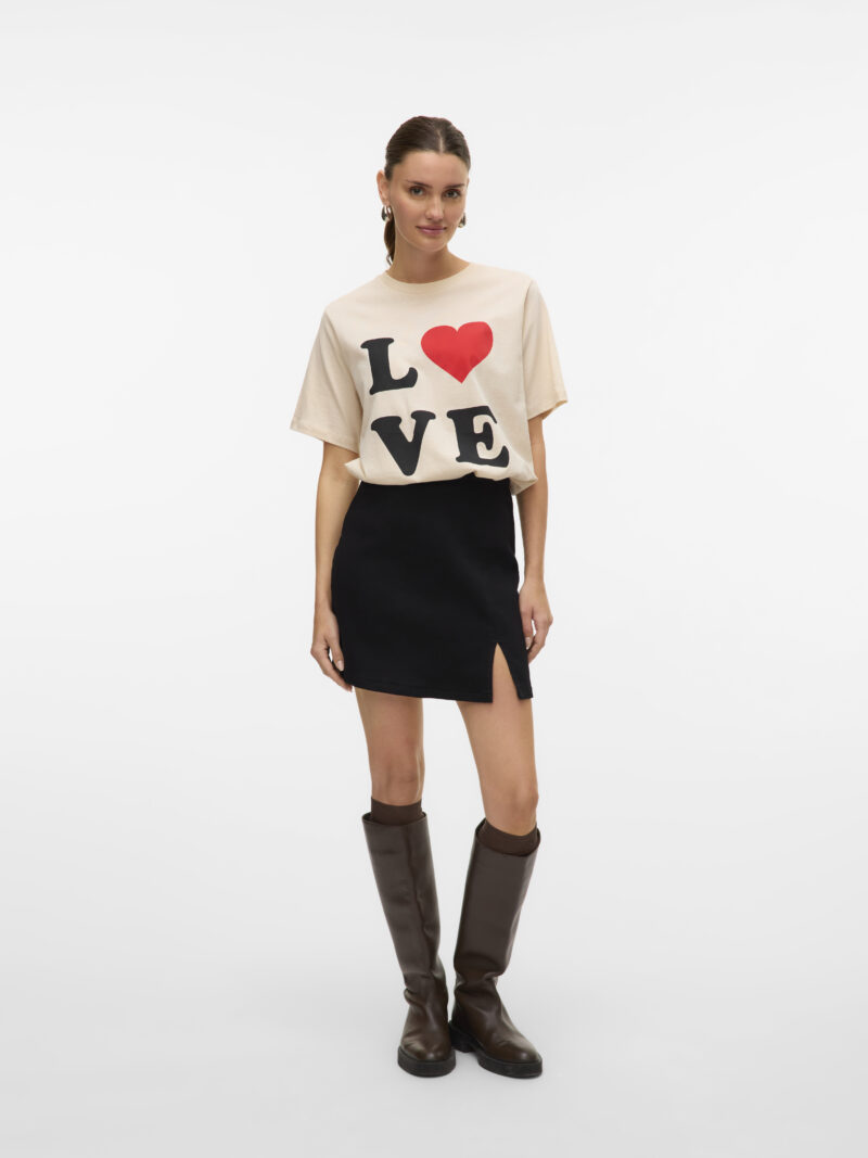 VMNELLY HR SHORT SKIRT DNM MIX NOOS - Image 9