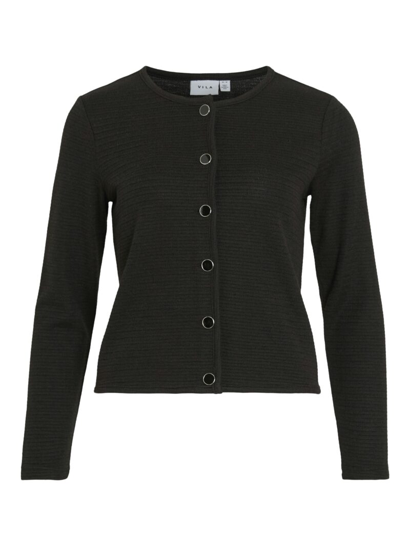 VILIDEA O-NECK L/S CARDIGAN