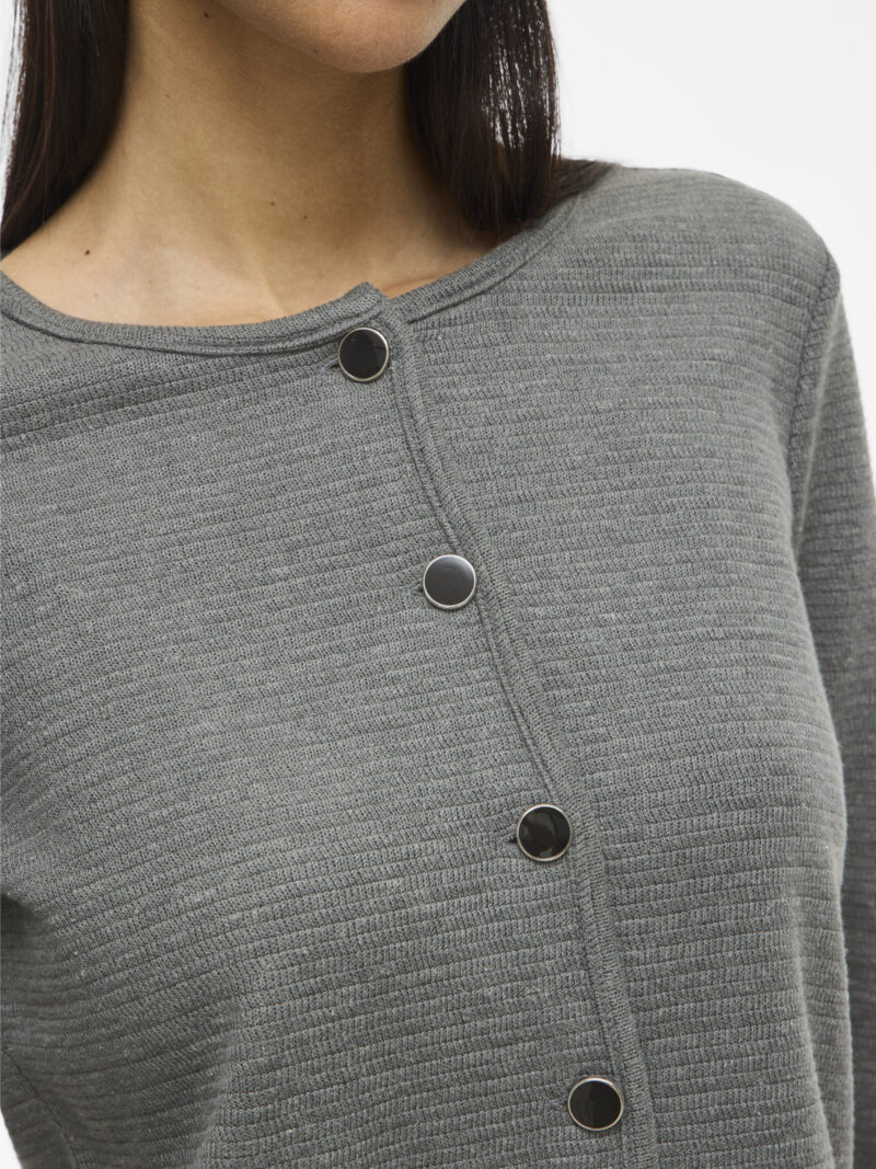 VILIDEA O-NECK L/S CARDIGAN - Image 4