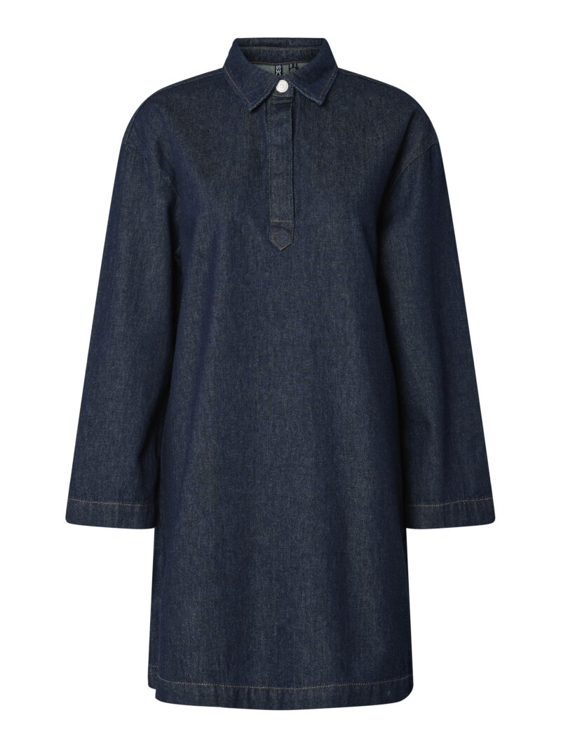 PCKENYA LS A-SHAPE DENIM DRESS NOOS BC