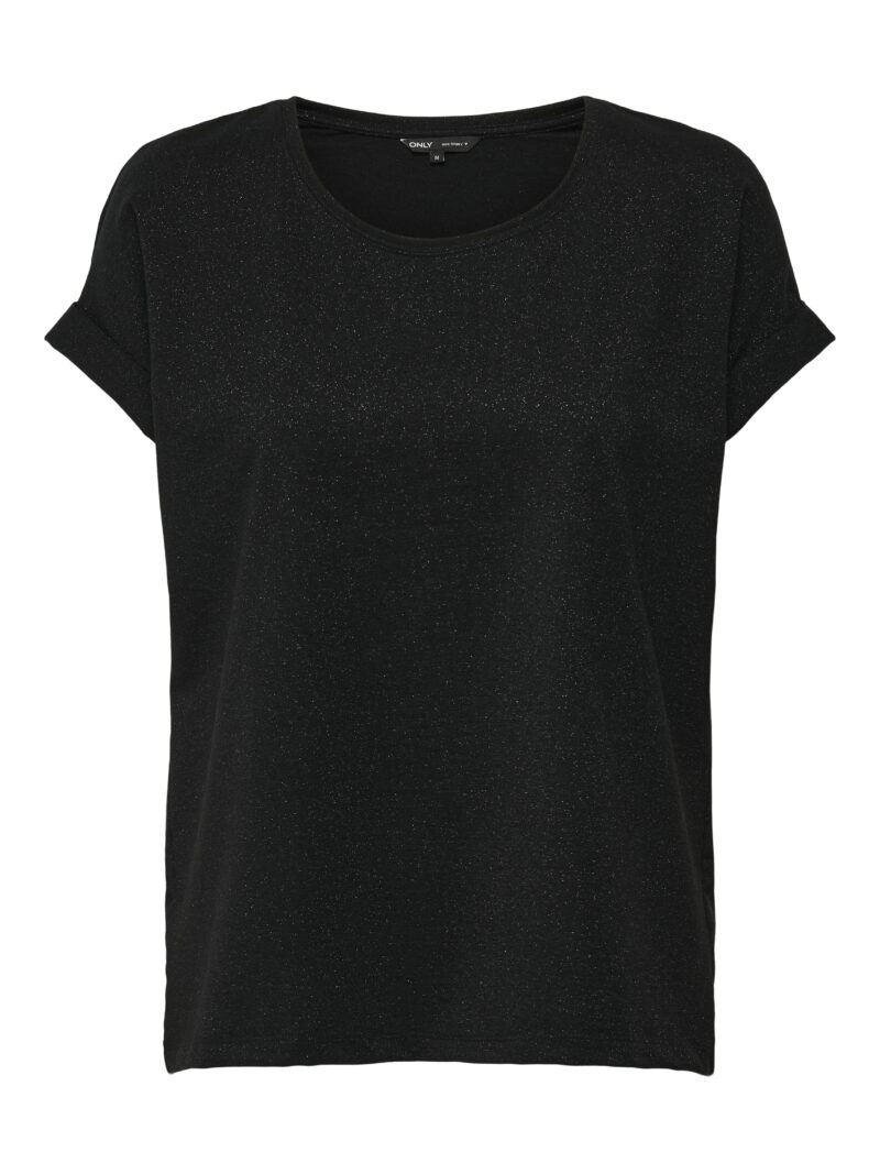 ONLMOSTER GLITTER S/S TOP NOOS JRS - Image 4
