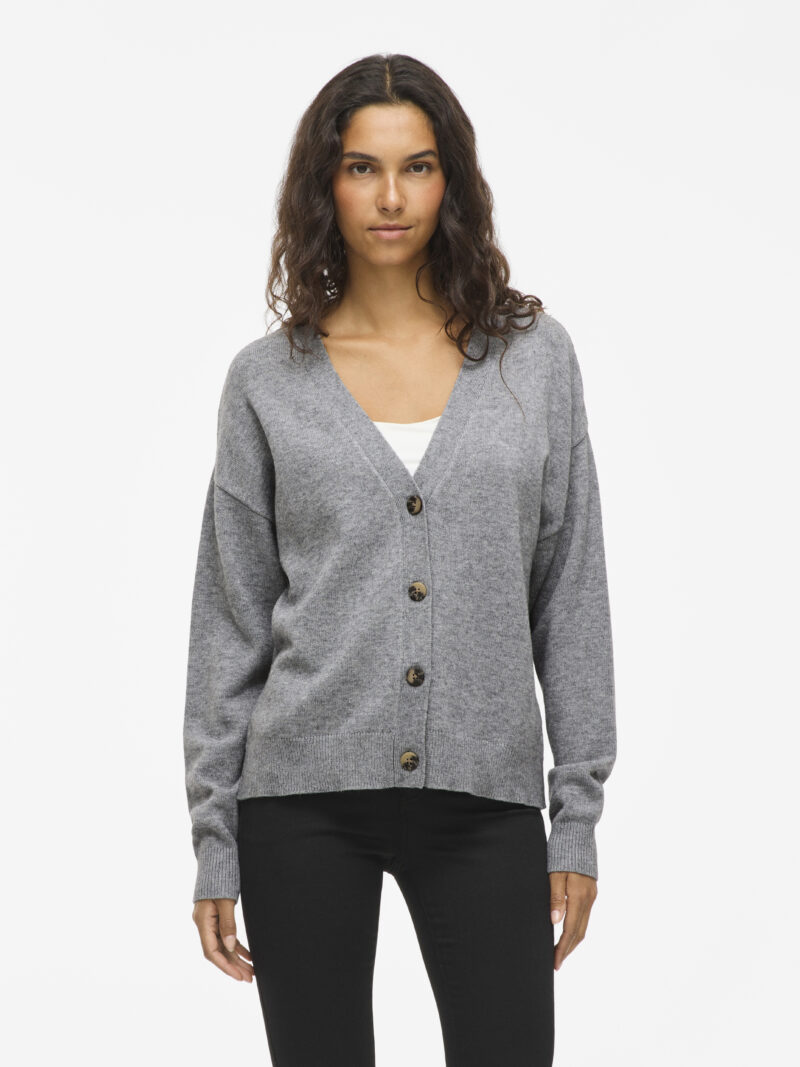 VIRIL V-NECK KNIT CARDIGAN - NOOS - Image 4