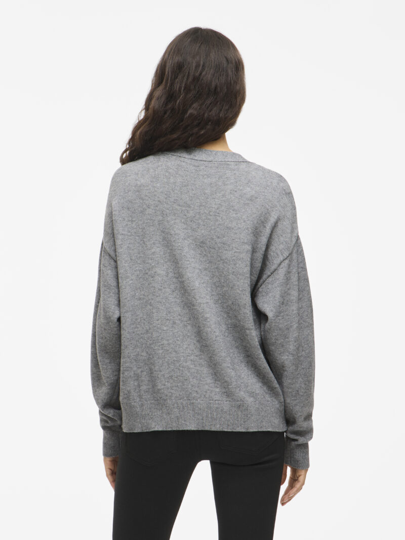 VIRIL V-NECK KNIT CARDIGAN - NOOS - Image 6