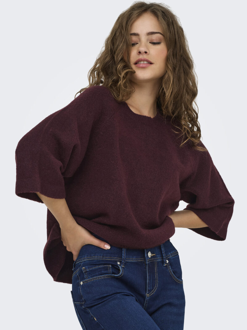 ONLSIMONI 3/4 PULLOVER KNT NOOS - Image 7