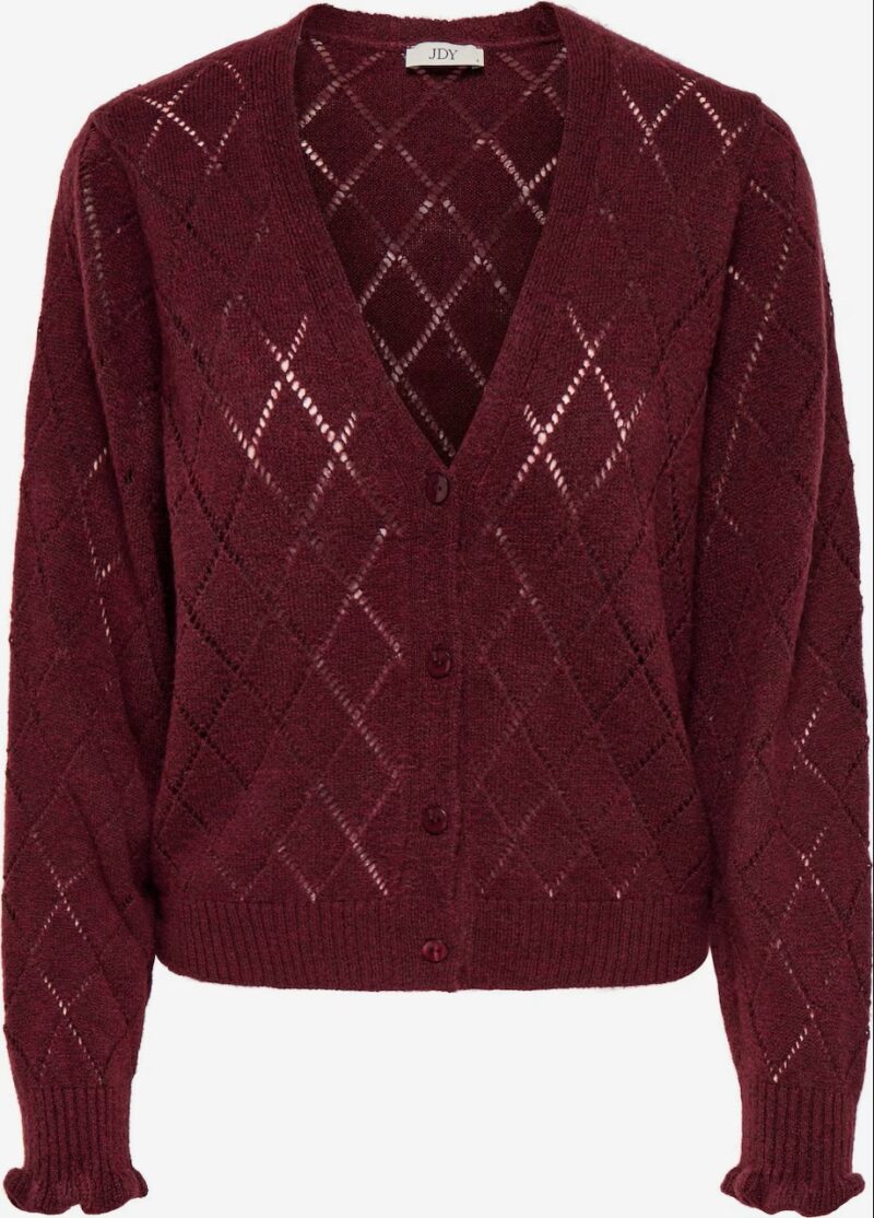 JDYLETTY L/S V-NECK STRUC CARDI KNT NOOS