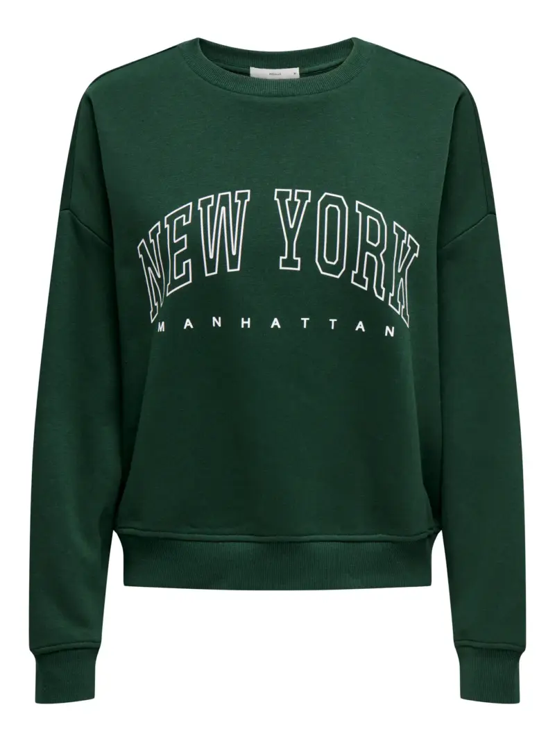 ONLSWEAT LIFE L/S CREW O.SIZE STATE NOOS