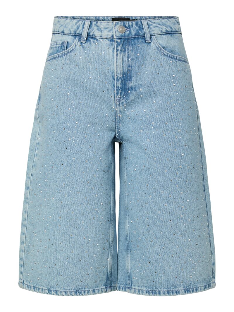 PCNOEL MW DENIM JORTS D2D PP