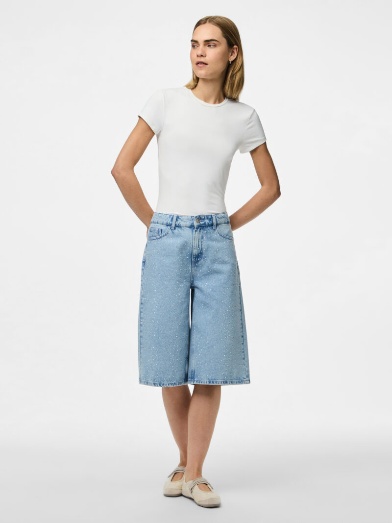 PCNOEL MW DENIM JORTS D2D PP - Image 2