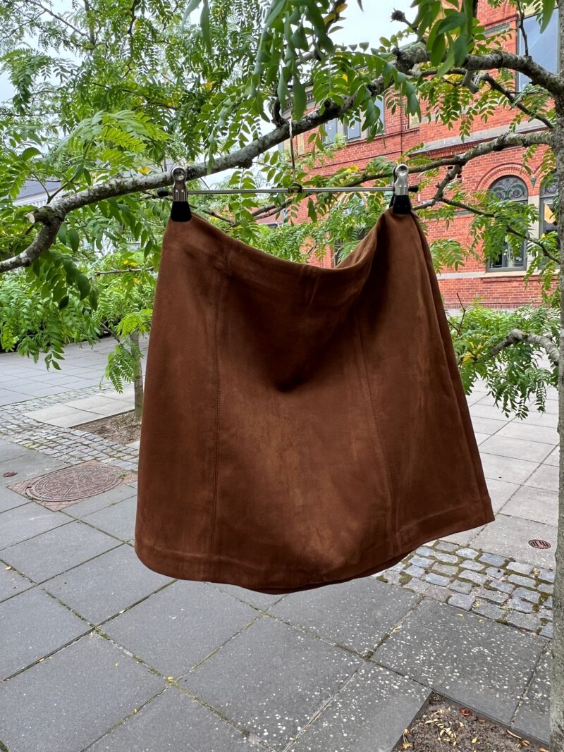VMHAZEL HW SHORT FAUX SUEDE SKIRT