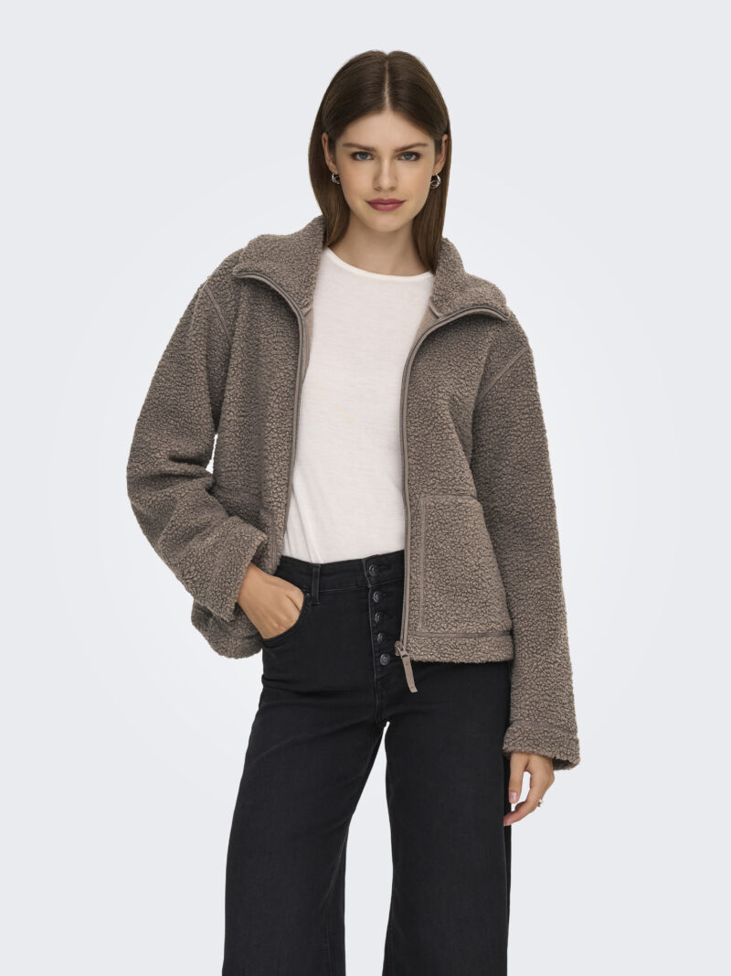 ONLMEGAN TEDDY JACKET CS OTW - Billede 2
