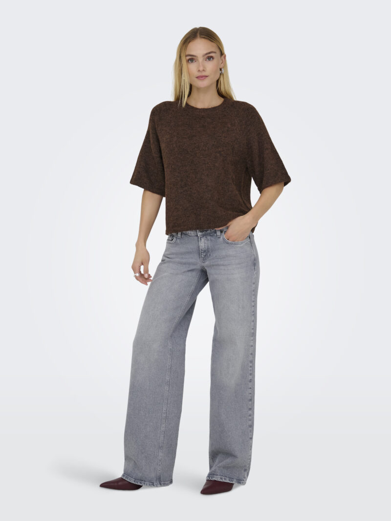 ONLAZU 2/4 RAGLAN O-NECK KNT - Billede 5