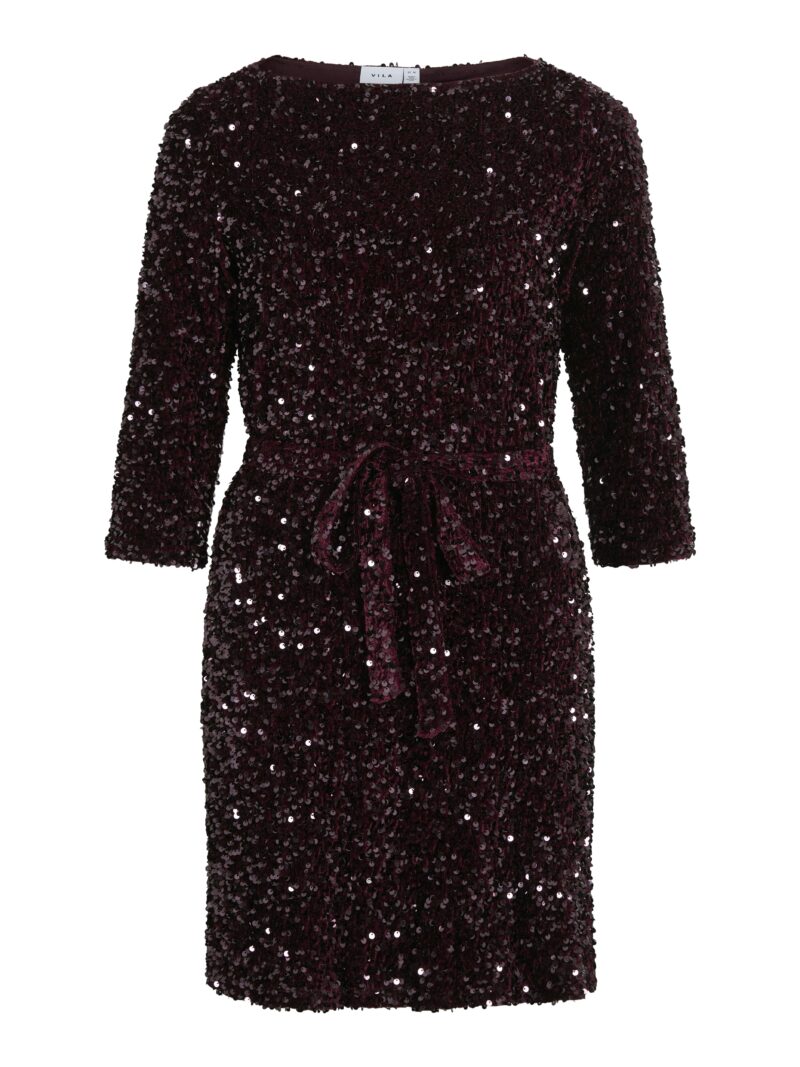 VIFAITH BOATNECK 3/4 DRESS/R