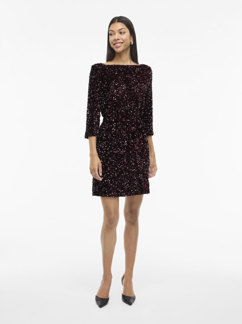 VIFAITH BOATNECK 3/4 DRESS/R - Billede 3