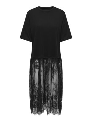 ONLTAHLIA S/S LACE DRESS TOP JRS - Billede 2