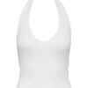Bright White/Halterneck