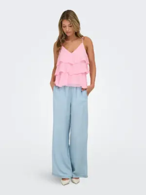 ONLLINN LIFE FLOUNCE SINGLET WVN NOOS. - Billede 4