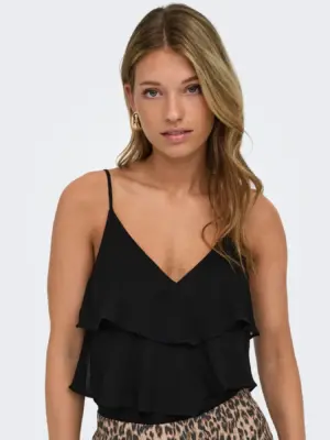 ONLLINN LIFE FLOUNCE SINGLET WVN NOOS. - Billede 8