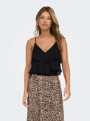 ONLLINN LIFE FLOUNCE SINGLET WVN NOOS. - Billede 10