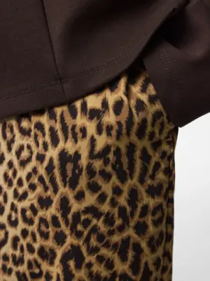 PCBOSELLA HW PRINTED WIDE PANT NOOS BC - Billede 3
