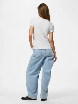 PCNICCA SS O-NECK TOP JRS NOOS - Billede 7