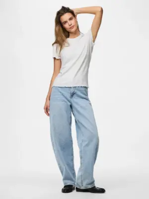 PCNICCA SS O-NECK TOP JRS NOOS - Billede 6