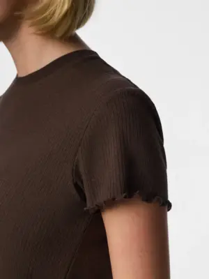 PCNICCA SS O-NECK TOP JRS NOOS - Billede 11