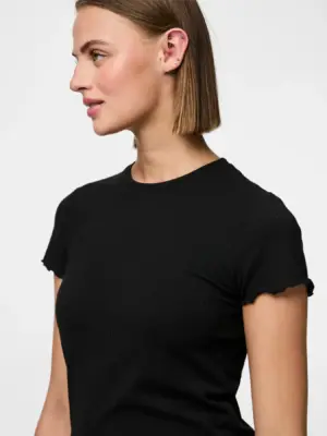 PCNICCA SS O-NECK TOP JRS NOOS - Billede 13
