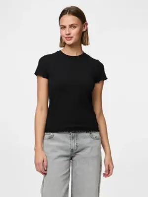 PCNICCA SS O-NECK TOP JRS NOOS - Billede 12