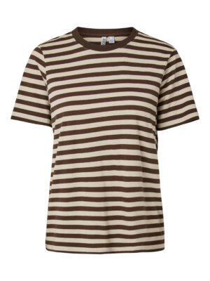 PCRIA SS TEE MULTICOL STRIPES BC - Billede 3