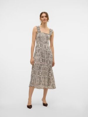 VMMENNY SL SMOCK CALF DRESS WVN GA. - Billede 3