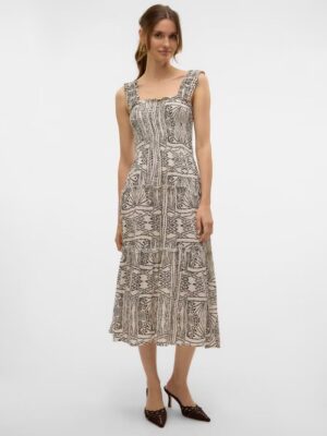 VMMENNY SL SMOCK CALF DRESS WVN GA. - Billede 4