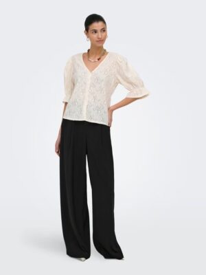 JDYJAKOBE 2/4 LACE TOP JRS. - Billede 4