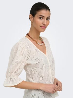JDYJAKOBE 2/4 LACE TOP JRS. - Billede 8