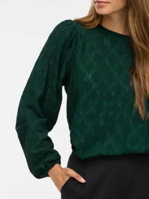 VIASTA O-NECK L/S TOP - NOOS. - Billede 2