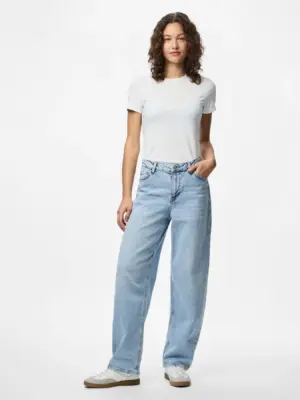 PCGRACE MW BARREL ANK JEANS NOOS BC. - Billede 2