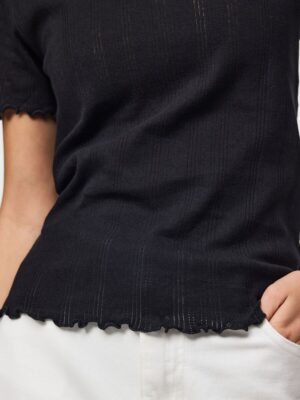PCMARIE SS O-NECK POIN TOP JRS NOOS BC. - Billede 2