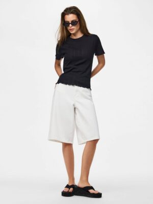 PCMARIE SS O-NECK POIN TOP JRS NOOS BC. - Billede 3