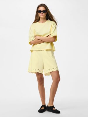 PCCHILLI SUMMER HW BRODERI SHORTS JRS .BC - Billede 4