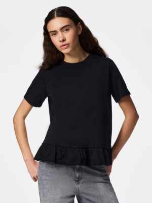 PCDISSO SS O-NECK TOP JRS PWP BC - Billede 9