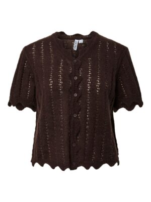 PCADA SS V-NECK KNIT CARDIGAN BC. - Billede 2