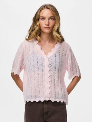 PCADA SS V-NECK KNIT CARDIGAN BC. - Billede 11