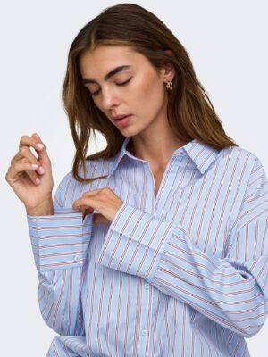 ONLOREGON ALVA LS REG SHIRT NOOS WVN - Billede 3
