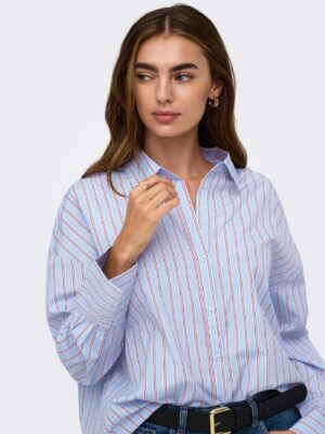 ONLOREGON ALVA LS REG SHIRT NOOS WVN - Billede 4