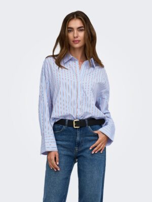 ONLOREGON ALVA LS REG SHIRT NOOS WVN - Billede 5