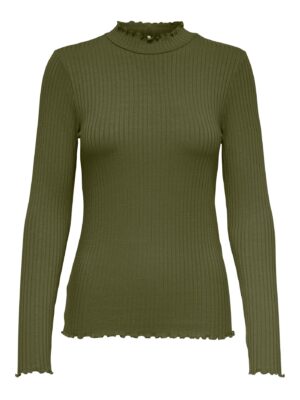 JDYFRANSISKA L/S HIGHNECK TOP. - Billede 2