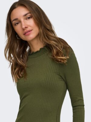JDYFRANSISKA L/S HIGHNECK TOP. - Billede 4