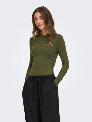 JDYFRANSISKA L/S HIGHNECK TOP. - Billede 6